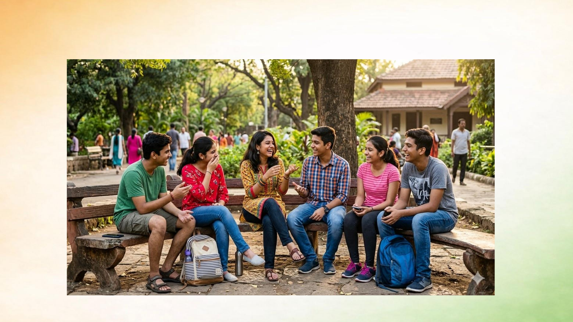 Students together